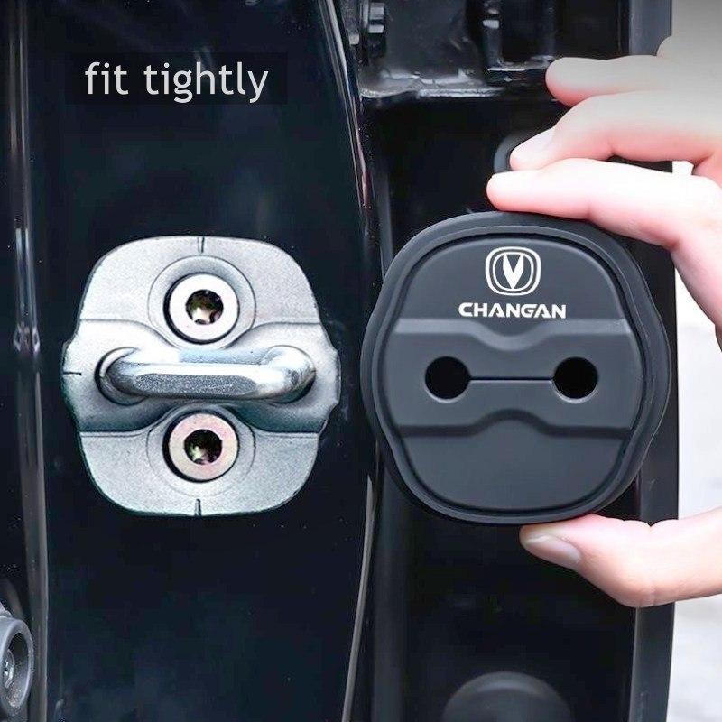 For CHANGAN CS55PLUS CS35PLUS CS75PLUS 2025 2024   Car Door Lock Protective Silione Cover Accessories