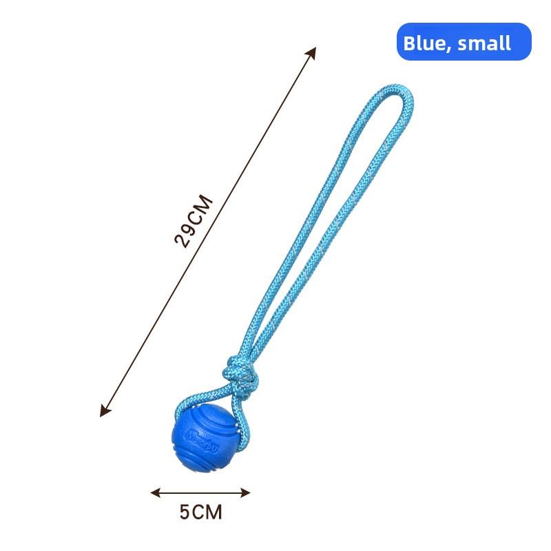 Pet Toy Balls, Rope Balls, Dog Interactive Toys, Reflective Rope Training, Dog Bite Force, Teeth Grinding, and Bite Resistance