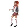 Female Halloween Terrifying Zombie Student Cosplay Costume Makeup Party Dress Up