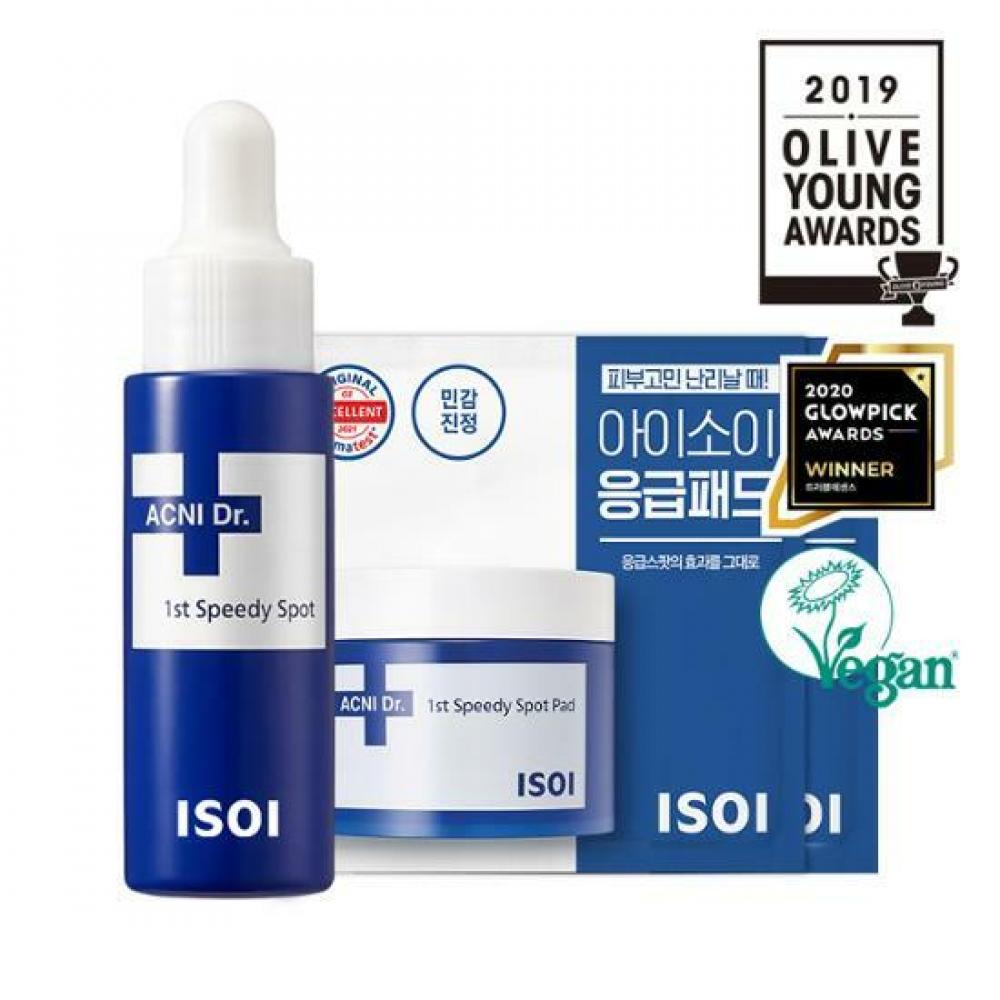 

ISOI Emergency Spot Acni Doctor 1st Speedy Spot 14 мл Планирование экстренной помощи 4 шт.