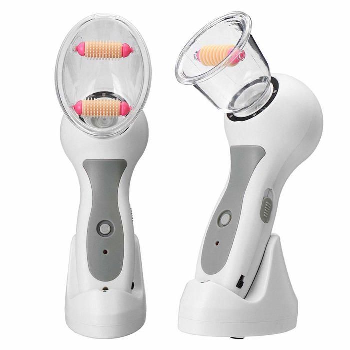 Anti-cellulite Vacuum Massager - CELLUSTOP - Palpate-Roll Vacuum - 2 Suction Cups - 800mAh Battery - USB Charging