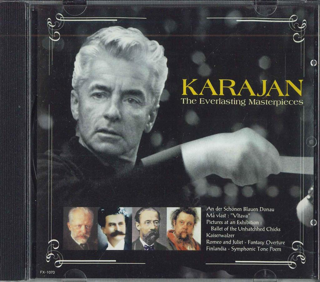 CD  - Herbert von Karajan: The Eternal Ma FX1070 FINE DISC Japan Classical Used