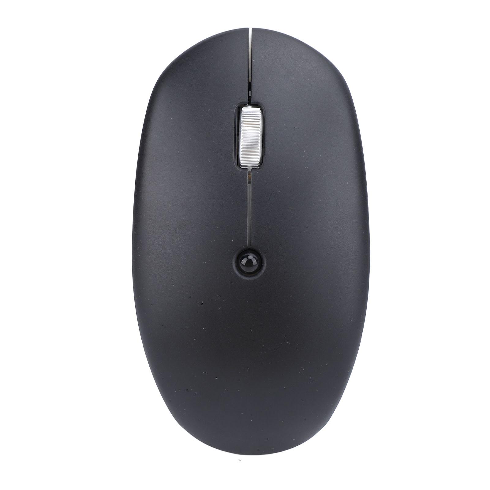 

Беспроводная мышь 2.4G Single Mode RGB Silent с высокоточным оптическим датчиком для игрового офиса чёрный