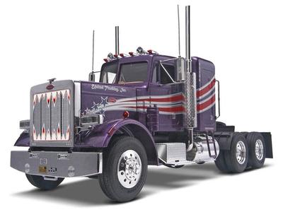 Nemecký Revell a Americký Revell 1/25 mierka Peterbilt 359 Konvenčný 01506 plastová modelová stavebnica