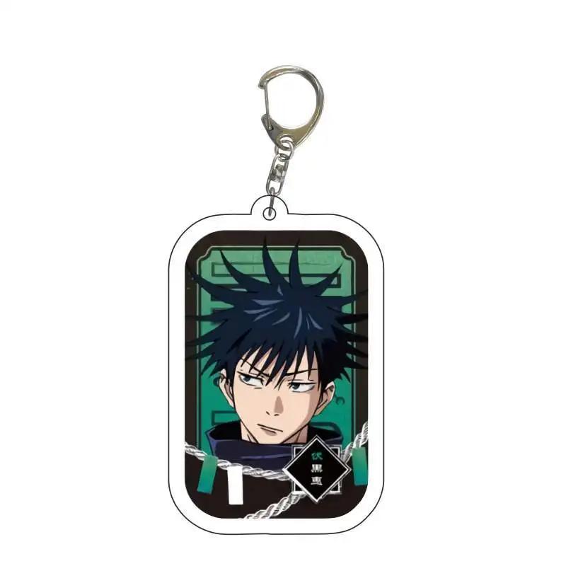 Jujutsu Kaisen Anime Schlüsselanhänger Itadori Yuji Gojo Satoru Cartoon Acryl Taschenanhänger Schlüsselanhänger Anhänger Cos Zubehör