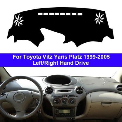 Husa de bord interior al mașinii Dashmat pentru Toyota Vitz Yaris Platz 1999-2005 Covor Parasolar