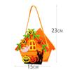 1-6 STÜCK Halloween Süßigkeitenbeutel für Kinder Filz Kürbis Geschenk Tragetasche Feiertagsparty Halloween Dekorationen Zubehör