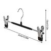 Durable Rusts Proof Multiple Use Adjustable Clothes Hangers Scratch Resistant Clips For Scarves Trousers Storage