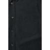 Customellow Relaxed Fit Chest Pocket Rayon Shirt Black Cwsaw25113bkx