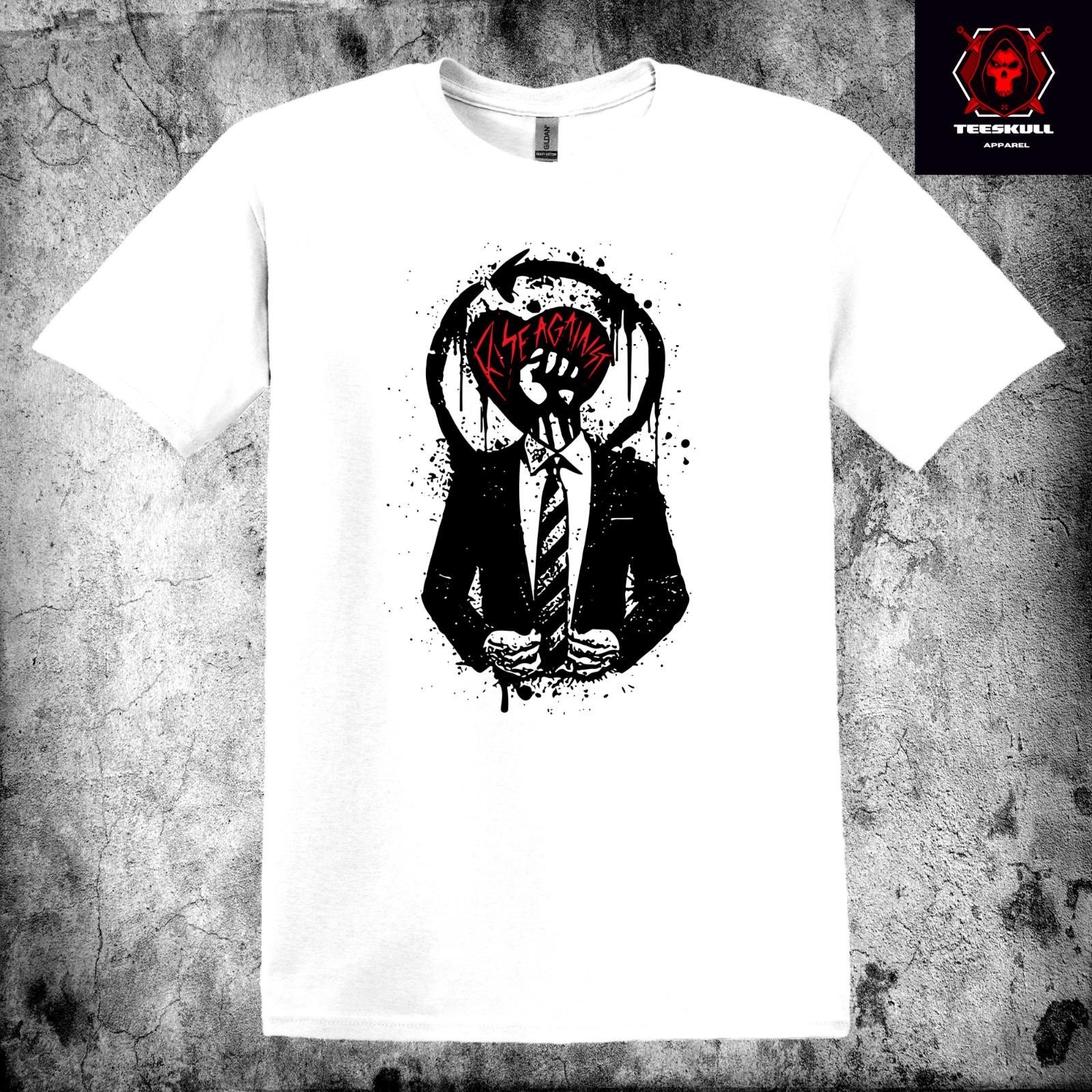 26 Rise Against Punk Rock Band Heavy Cotton Unisex T-SHIRT S-3XL Unisex T-Shirt L