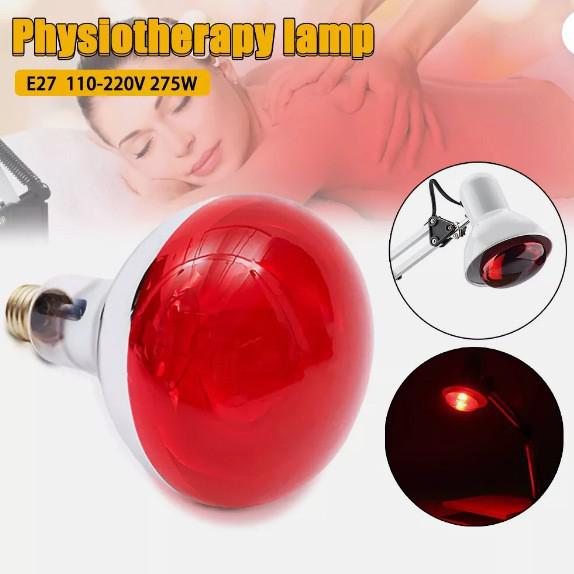 275W Infrared Physiotherapy Heating Bulb – Non-Dazzling Light for Home Therapy and Warming