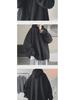 Men's Retro Hooded Turtleneck Sweater - Autumn/Winter Loose Knit Cardigan Jacket