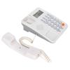 KXT2027CID Desktop Corded Telephone Adjustable Volume Caller ID Semi Hands Hree Fixed Landline for Office Hotel(White )