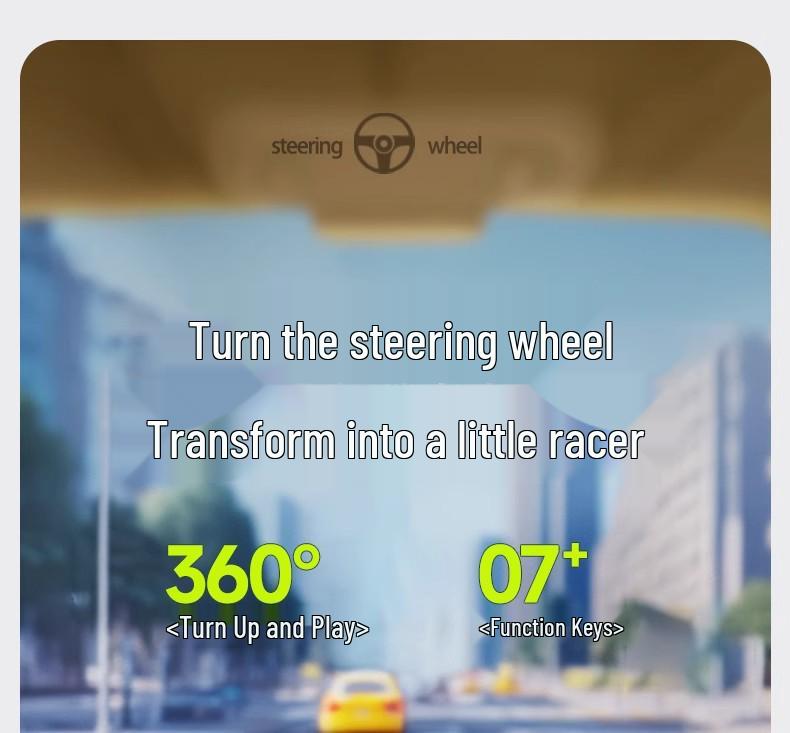 Co-pilot Steering Wheel Toy for Toddlers - Simulated Car for Early Education, Perfect for 3-Year-Old Boys - Ideal Children's Day Gift