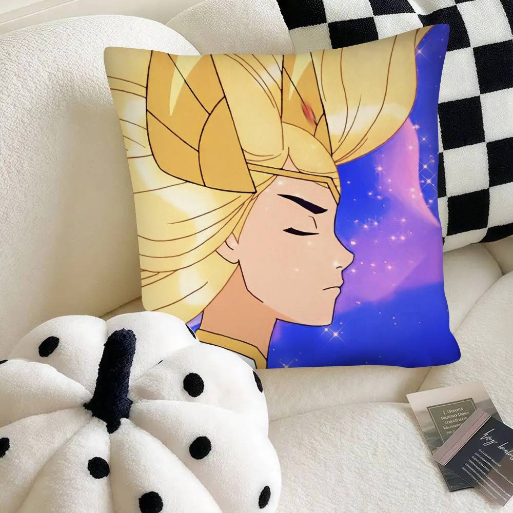 SheRa And The Princesses Of Power Pillow Case Fashion Square Pillowcase Bedroom Sofa Room Ins Decoration Leisure