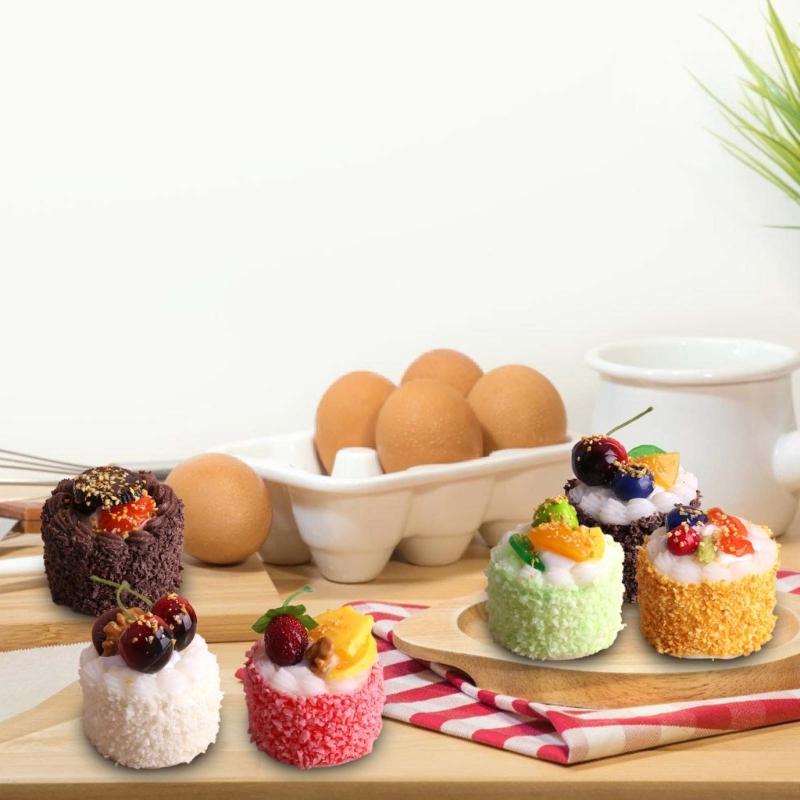Artificial Cake Model Photography Props for Display, Simulation Cake Dessert Model Photography Props for Home Decoration