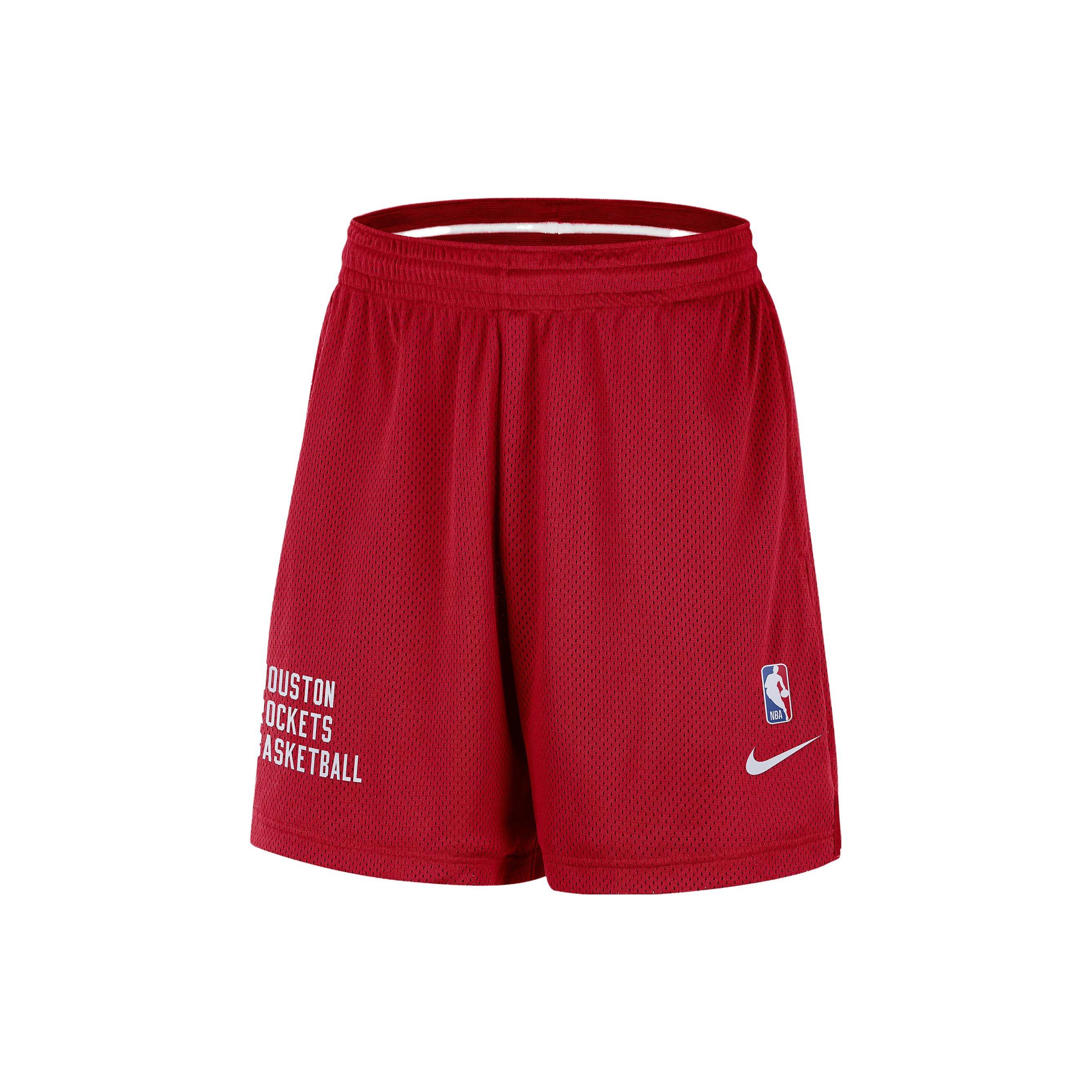 Nike x NBA Mesh Shorts Houston Rockets Men s FB3738-657 L