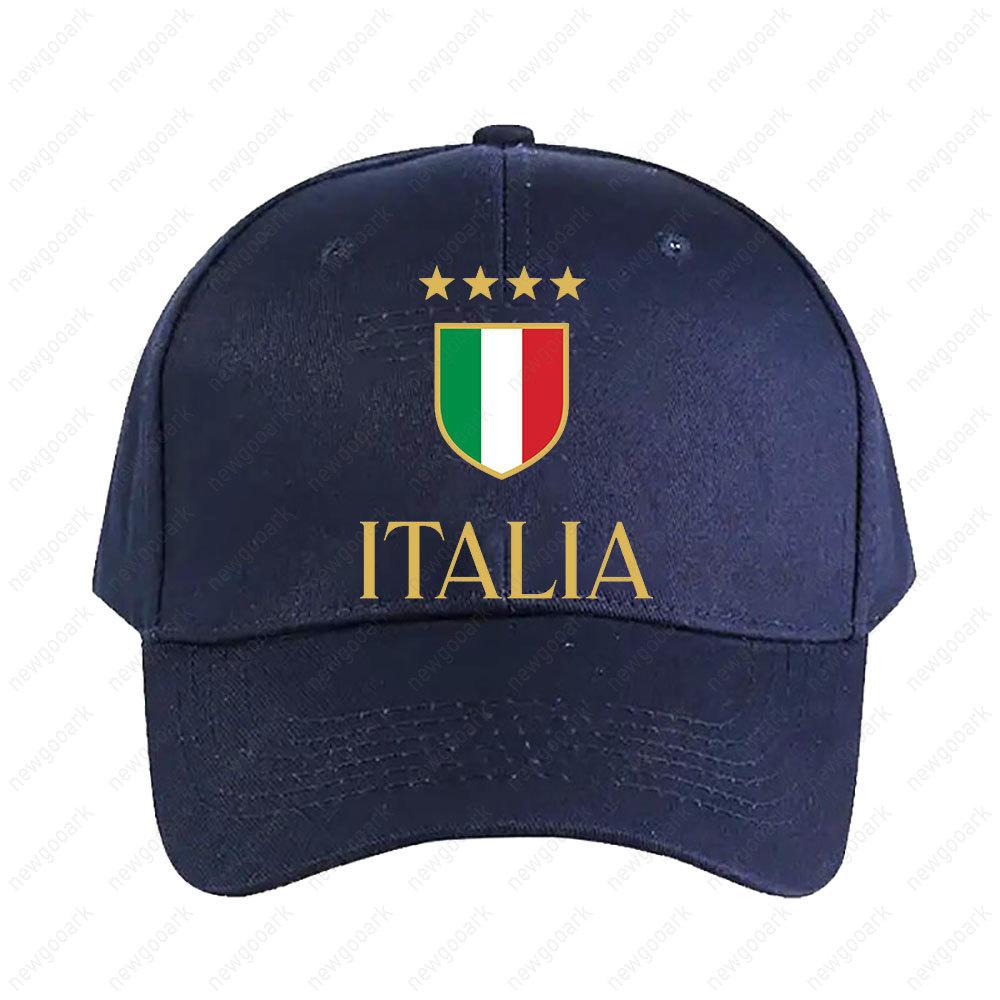 Italia Cap Summer Women Unisex Peaked Hat Fashion Casual Adjustable Printed Baseball Caps Adult