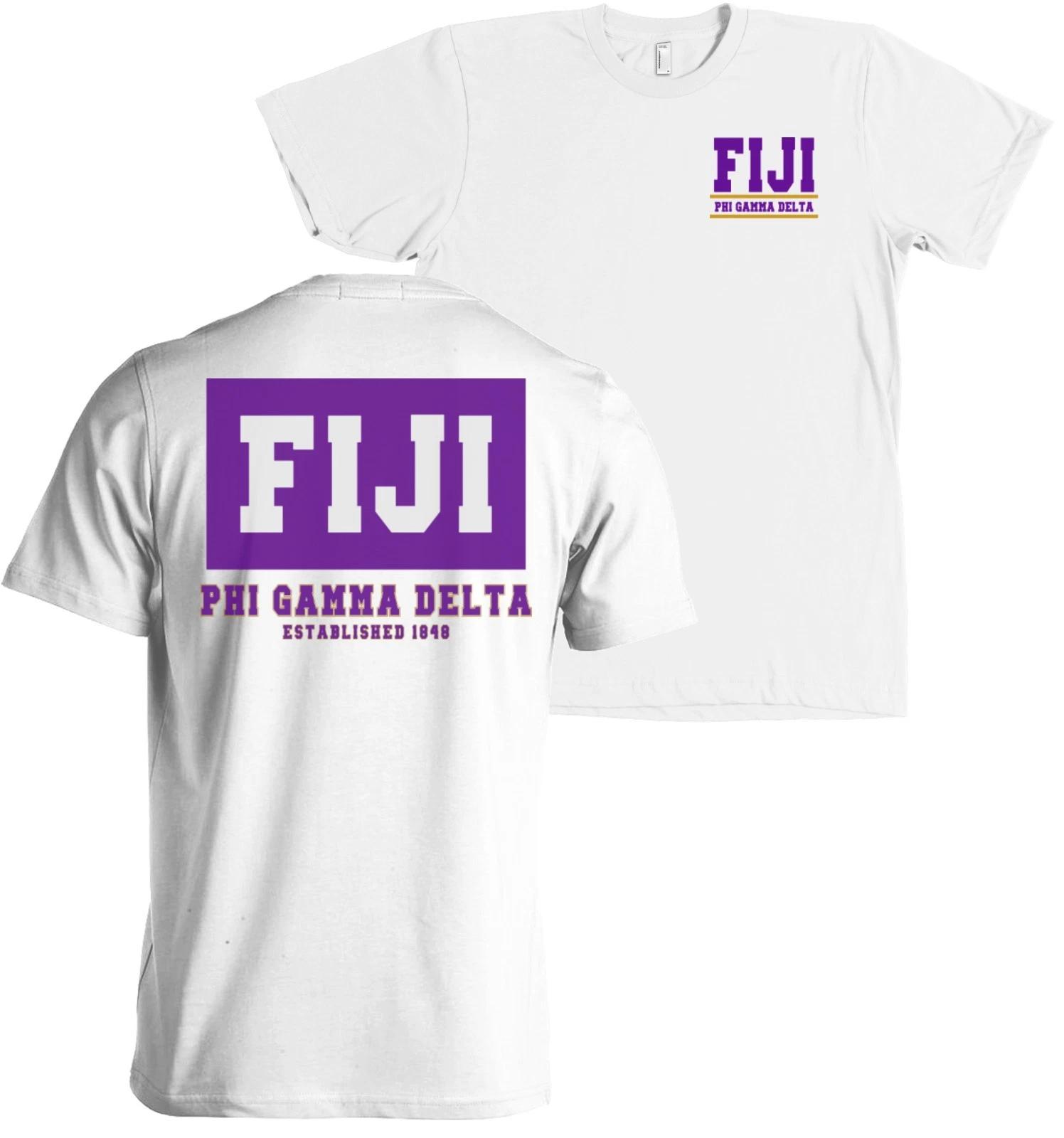 FIJI Phi Gamma Delta Fraternity Bella + Canvas Flag Shirt NEW 2XL