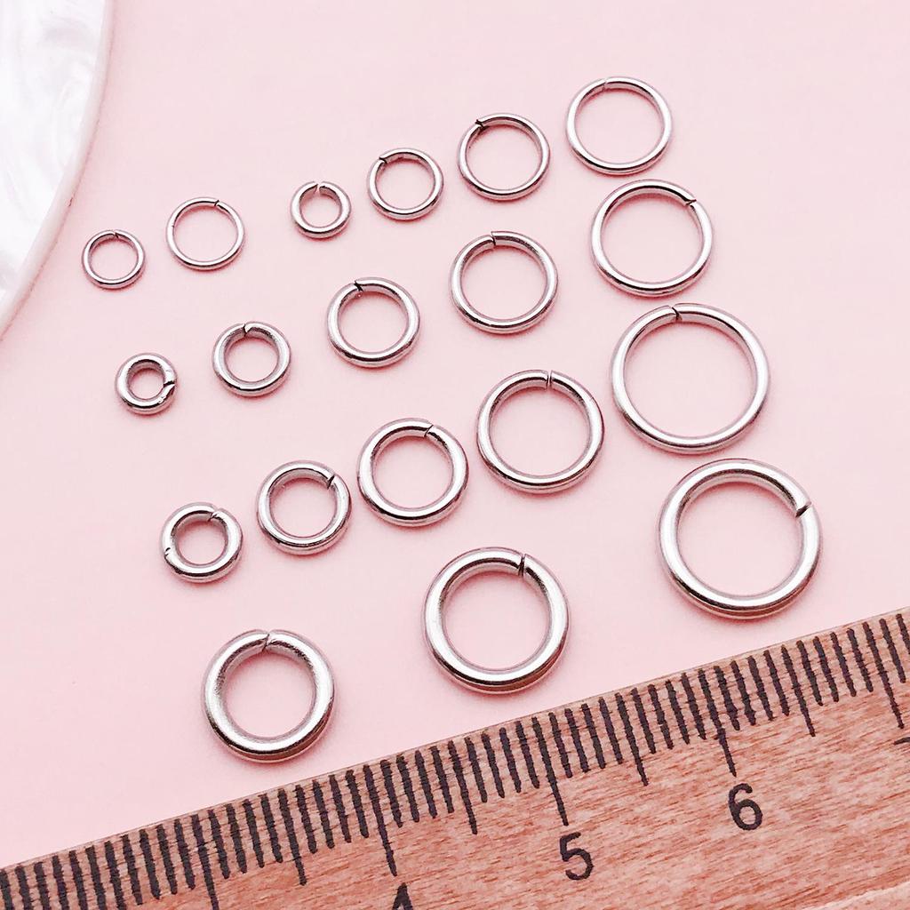 Stainless Steel Jump Rings for DIY Jewelry & Accessories