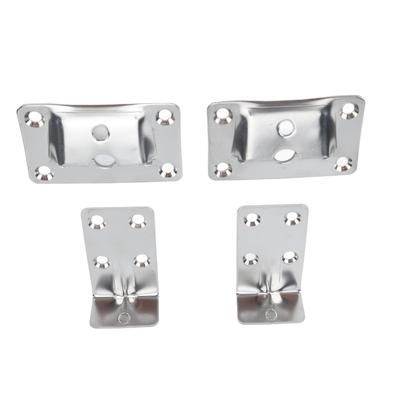 Stainless Steel Removable Table Bracket Set, 2 Wall Brackets and 2 Table Brackets, Support