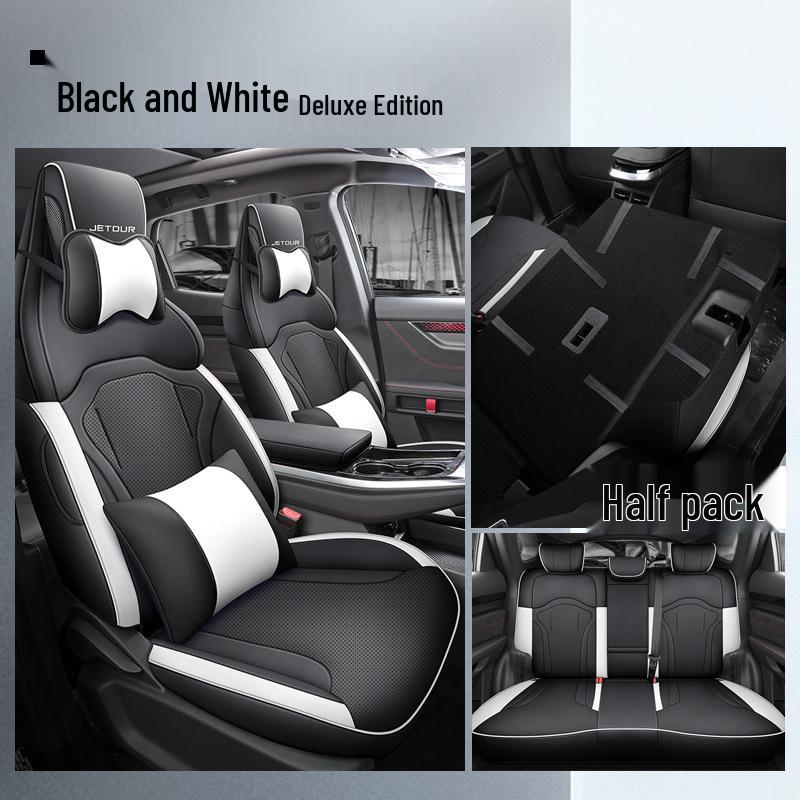 LTCS Jietu Dasheng Sporty Leather Car Seat Cushion - All Seasons Fit