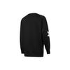 Puma Logo Print Crew Neck Long-Sleeve Sweatshirt Unisex Black