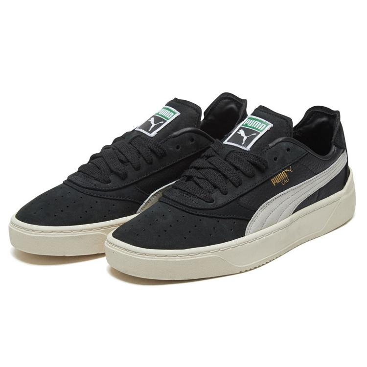 Puma Cali-0 Vintage Low Tops Casual Skateboarding Shoes Unisex Black Men's 369663-04