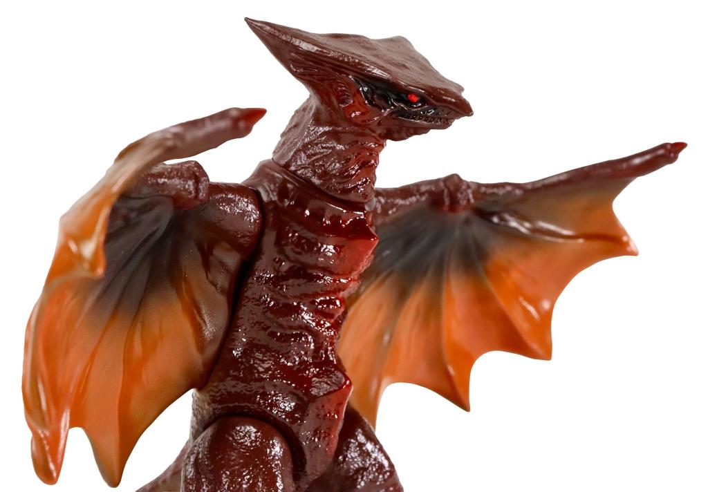 Character Contents Production Middle Size Series Gamera Gyaos Standard 130mm PVC Finished Soft Vinyl Figure (Ccp) [3rd Edition] (1995) Ver. Approx.