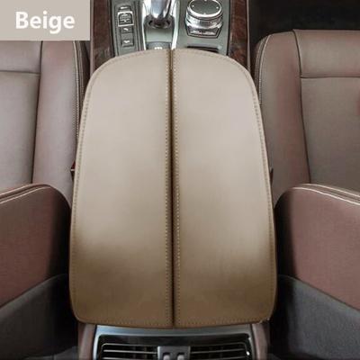 Microfiber Leather Car Center Console Armrest Pad Cover Case Protection Trim for BMW X5 E70 2007 - 2013 / F15 2014