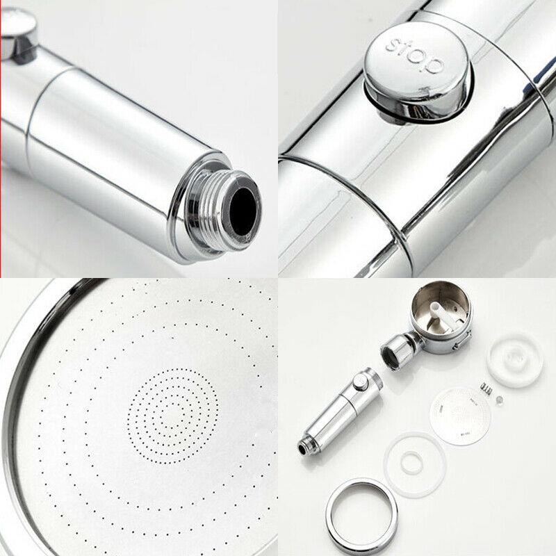 Universal Shower Head High Pressure Rain Bath Showers Adjustable Water Saving Showerhead Luxury For Home Hotel Bathroom Sprayer