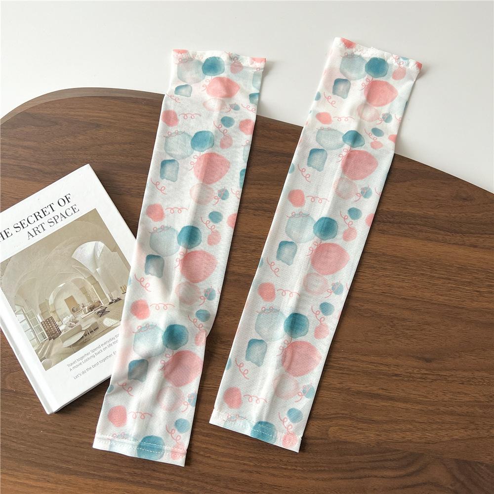 Lightweight And Breathable Ice Sleeves For Women'S Summer New Sunscreen Sleeves For Outdoor Cycling Driving Work Sun Protection Arm Protection