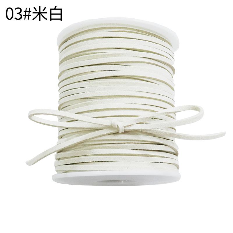 

Soft Suede Cord Textured Macrame Jewelry Findings Necklace Flower Craft Supplies Premium Diy Bracelet String For Jewelry Making