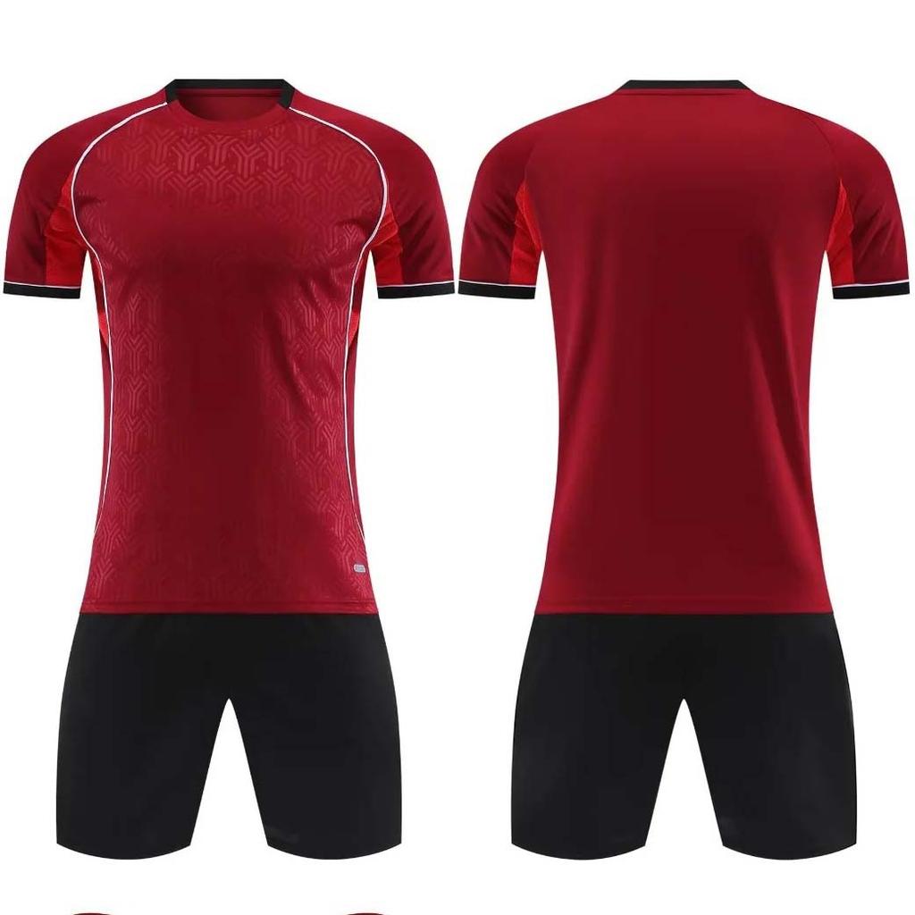 Spot wholesale 2026 new children's football jersey, short-sleeved training jersey, primary school football jersey printing number