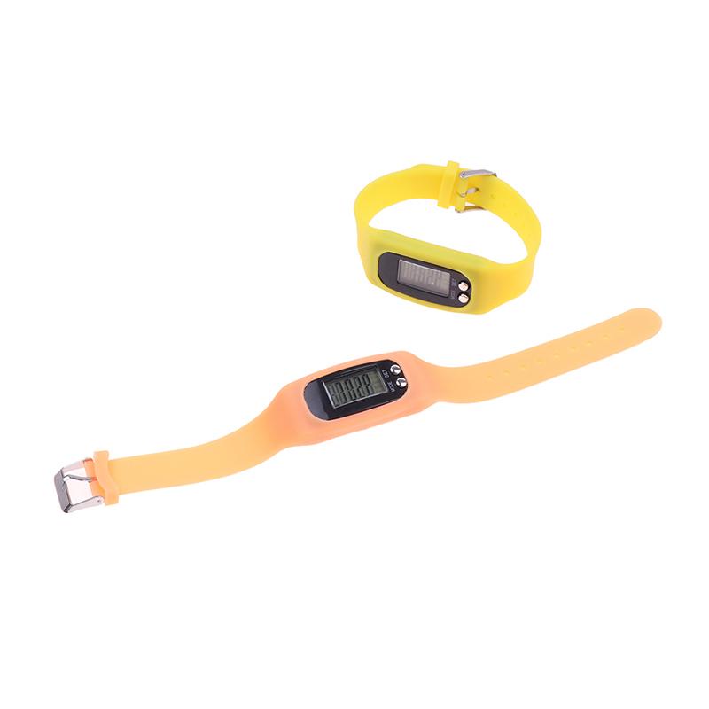 Orologio Digitale Braccialetto Sportivo da Corsa in Silicone Contapassi Calorie Passi