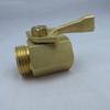 Portable Sturdy Brass 3/4Inch Hose Shutoff Valves Convenient for Outdoor Faucets and Sprinkler Systems Daily Use
