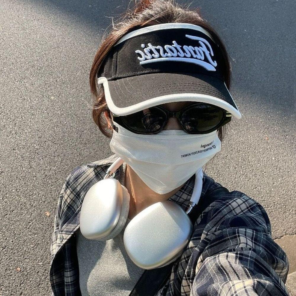 

Sports Hat Sunscreen Empty Top Cap Baseball Cap Sports Peaked Cap Outdoor Sport Cap білий