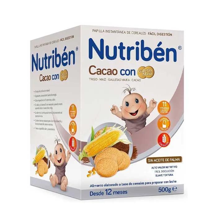 Nutriben Какао с печеньем Мария 500 г