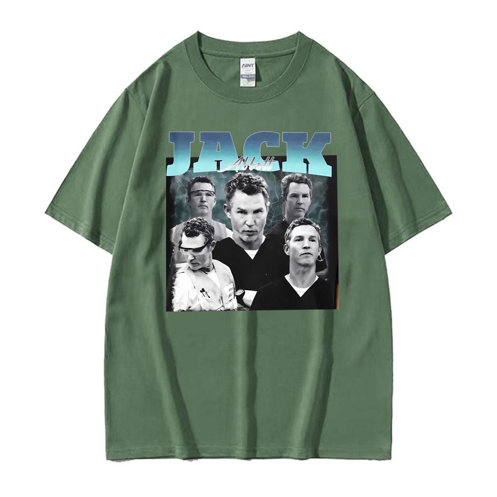 Dr Jack Abbott Vintage Unisex Graphic Tshirts Unisex Women Summer Fashion Style Classic T Shirt Cotton ONeck Loose Tee Shirt