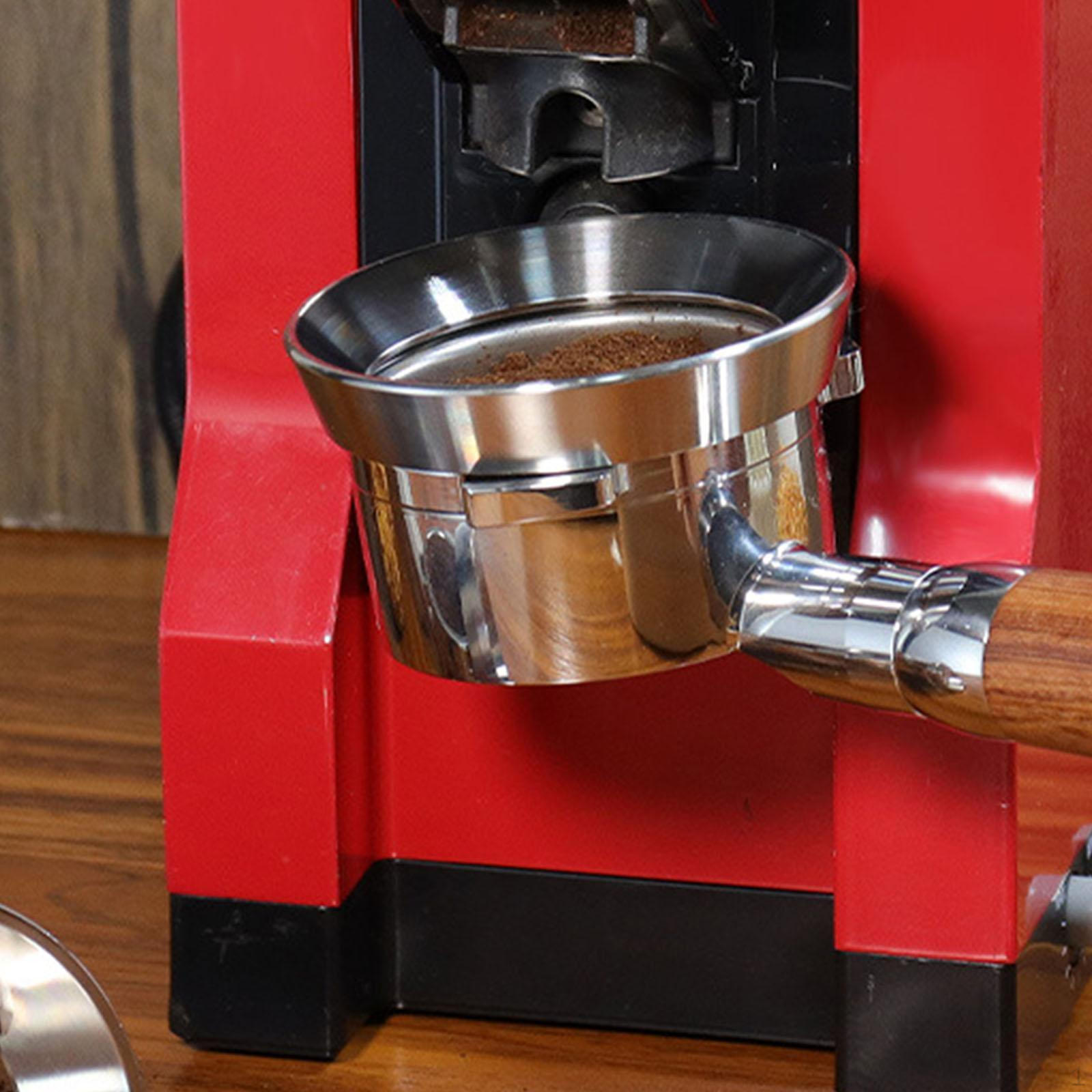 

Воронка для дозирования эспрессо, кофейное кольцо, вращающееся, легко очищается, воронка для кофе, дозирование 51mm