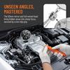 Swivel Head Telescopic Inspection Mirror Round Lens Inspection Mirror  Undercarriage Inspection