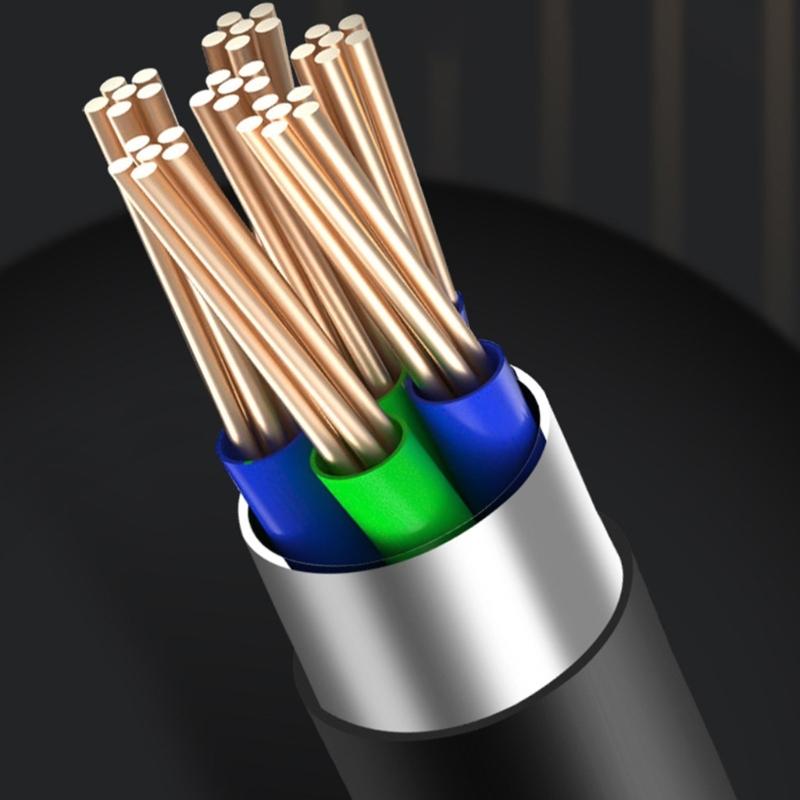 Spring Coiled Data Cable USB Type C Telescopic Charger Wire Line  Adjustable Length up to 1.5m Support 6A Charging