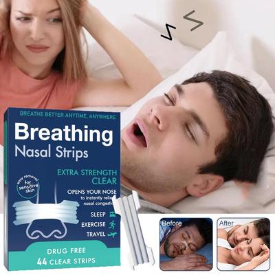 Breath Nasal Strips,Scent Sleeping Nose Strip,Exercise Air Intake and Improve Sleep Strong Anti Snoring Nasal Strips