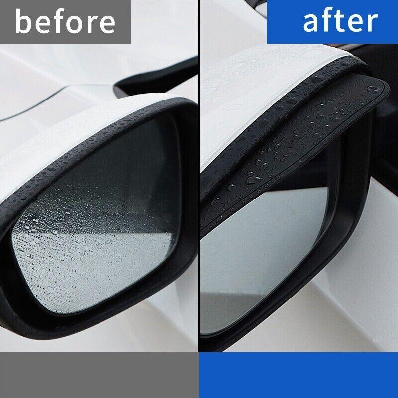 2PCS  Rear View Mirror Rain Board Eyebrow Guard Sun Visor Accessories  Rain Shield Board Sun Visor Shade