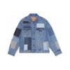 Levis SS22 Patchwork Denim Jacket Men Jacket Blue A2267-0000