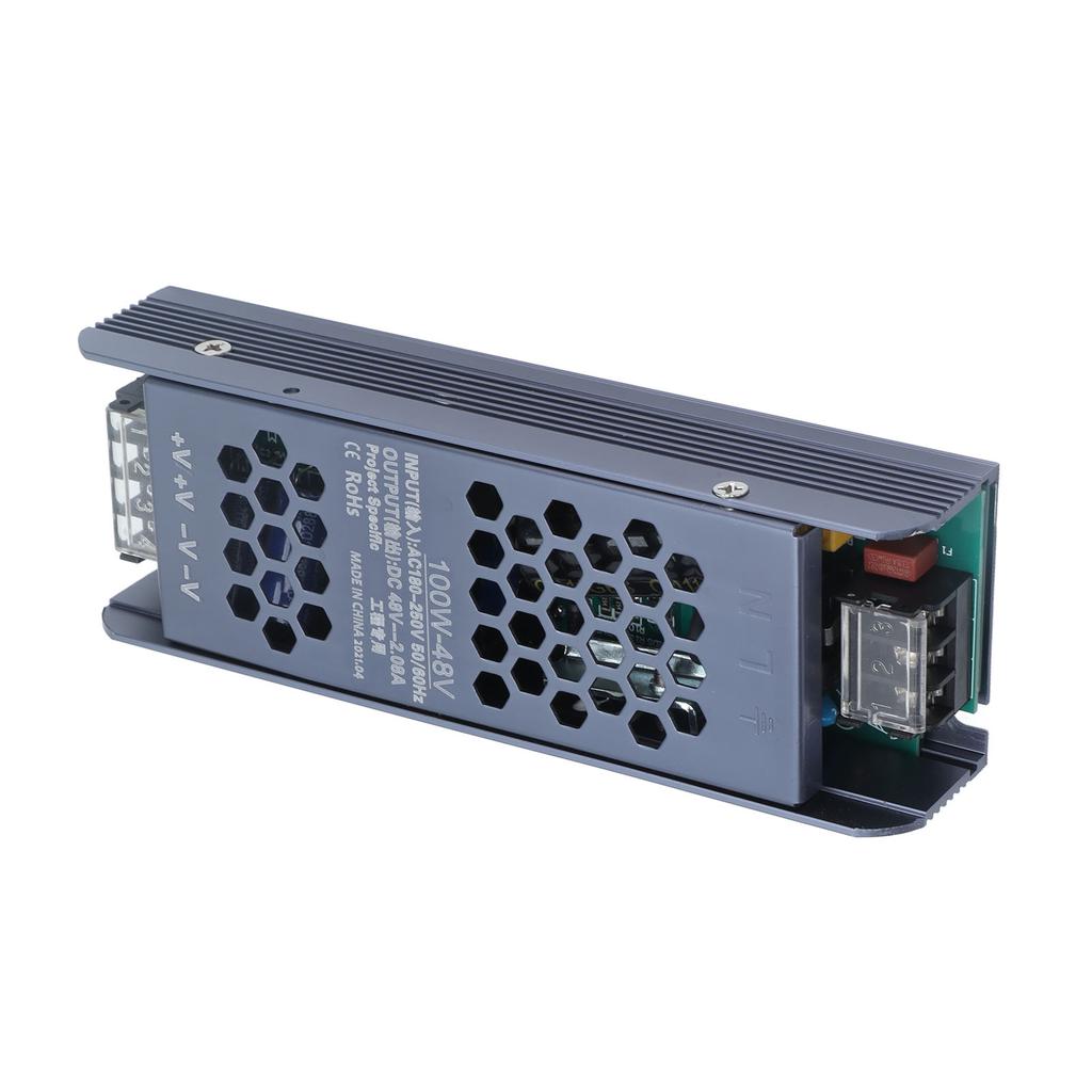 LED Switching Power Supply Driver Magnetic Light Transformer Black Long Strip 48V AC180?250V