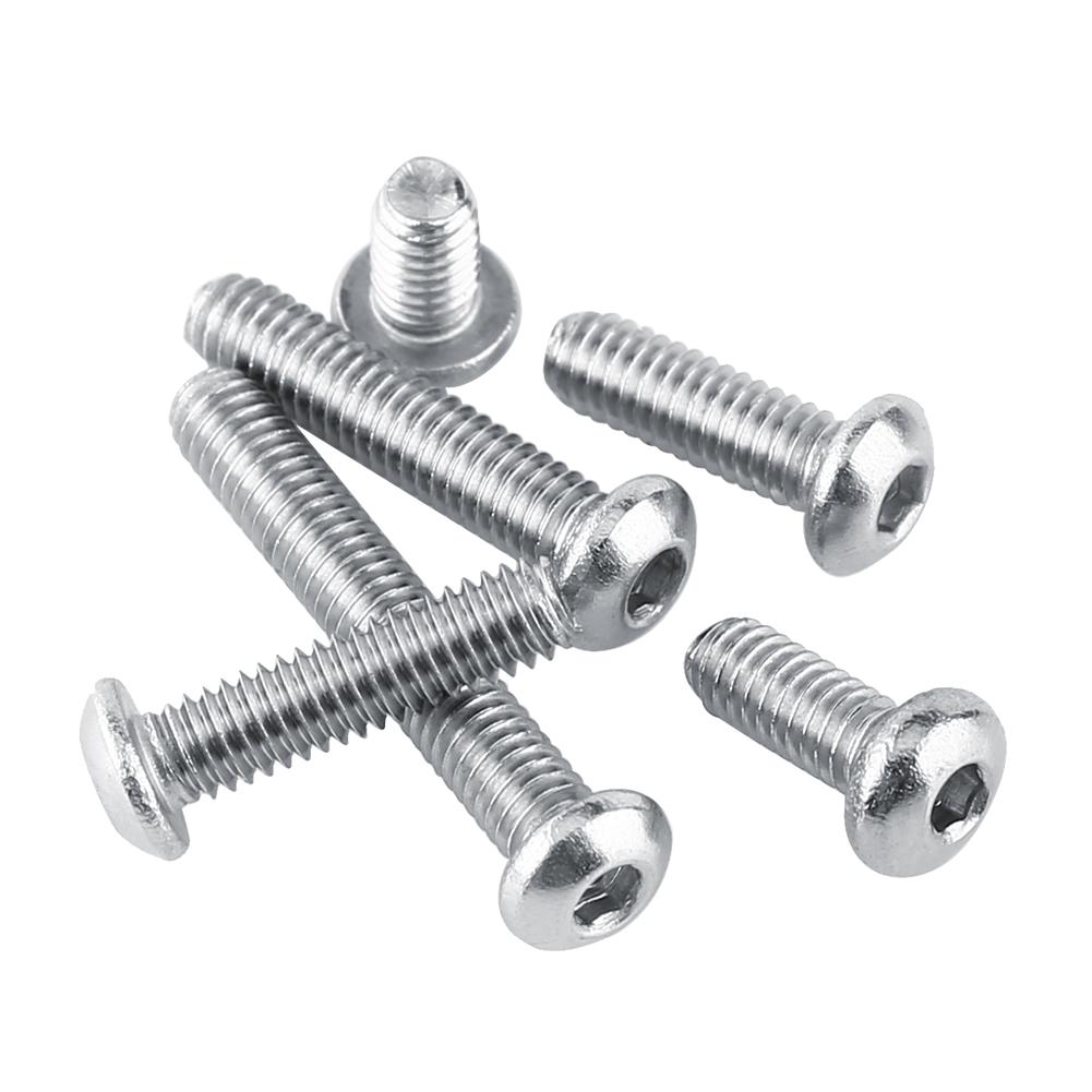 180pcs M2.5 Stainless Steel SS304 Pan Head Hex Socket Screws Assortment Kit