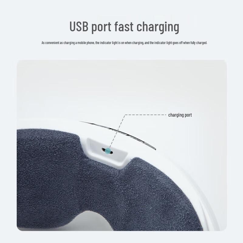 Jiancheng Heated Vibration Eye Massager CN plug (adapter included)