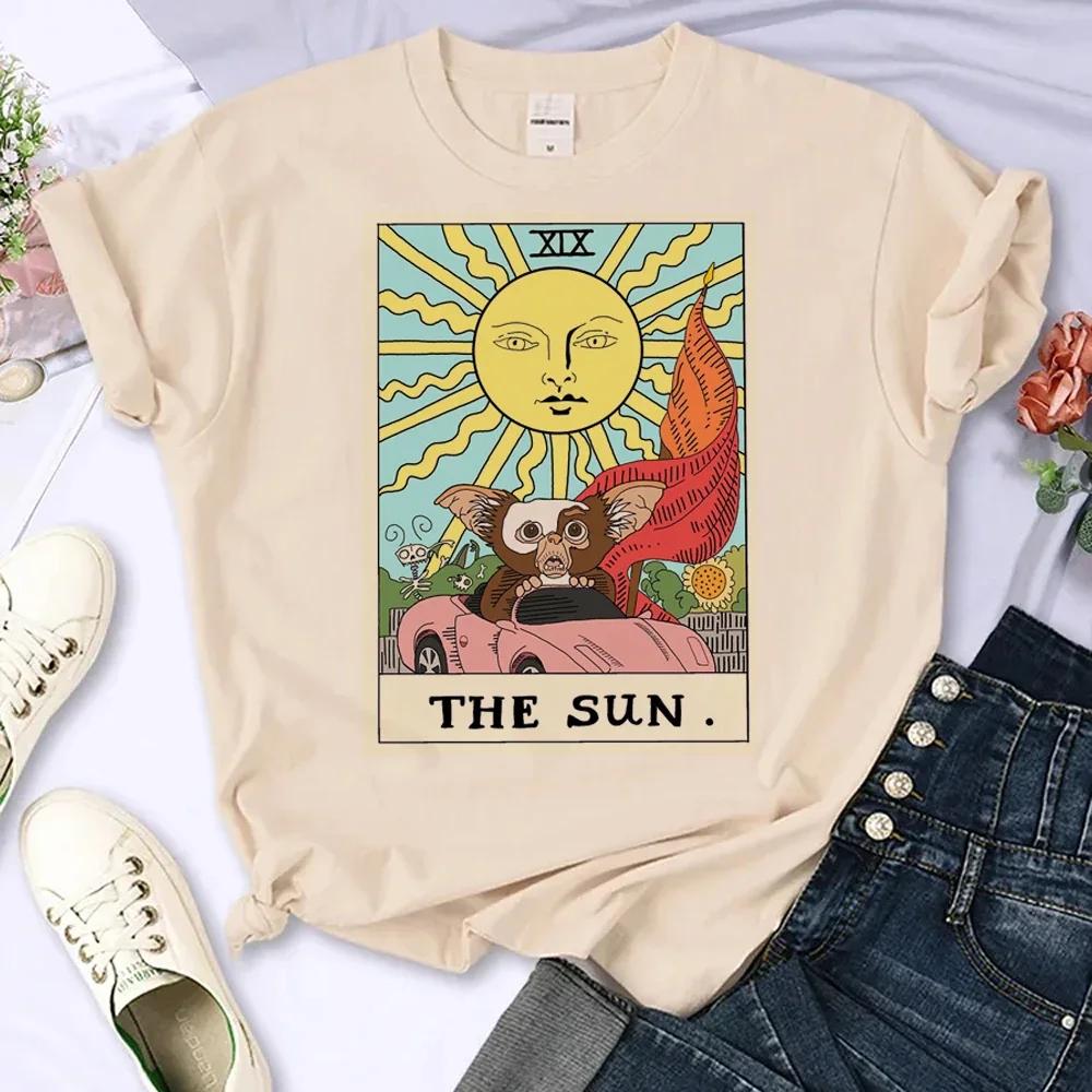 

Гремлины футболка женская аниме уличная футболка с комиксами женская дизайнерская одежда с короткими рукавами 2024 летние женские женские футболки L