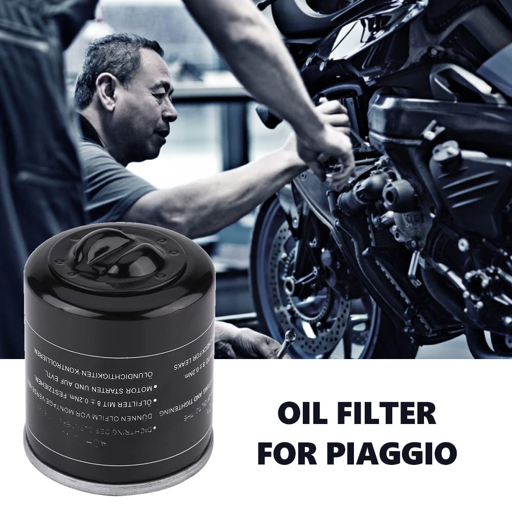 Filter, Motorcycle Filter for Piaggio 125 150 200250 Vespa X7 X8 X9 GT